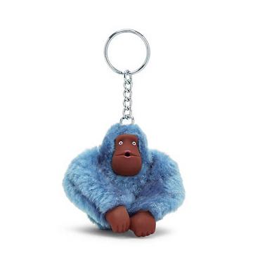 Accesorios Kipling Sven Small Monkey Keychain Azules | MX 2012FD